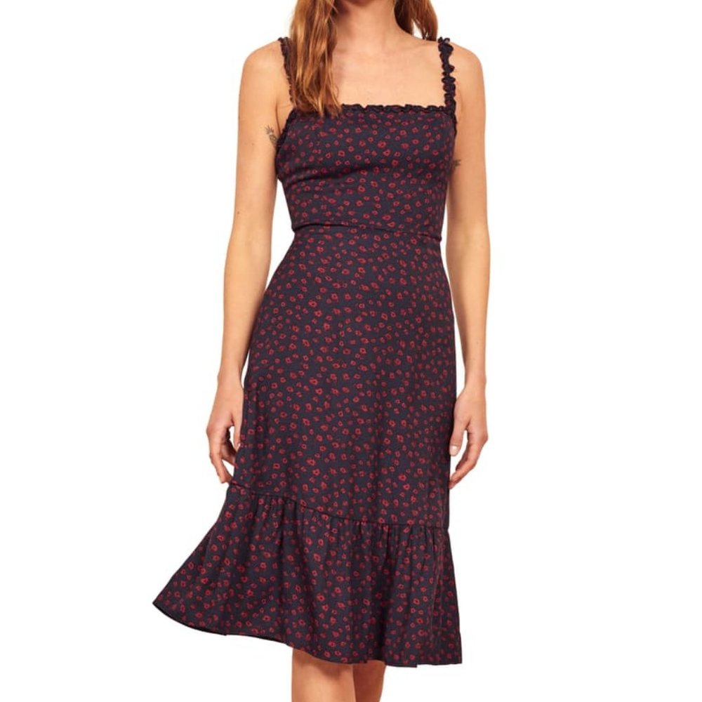 Reformation Granada Floral Sundress